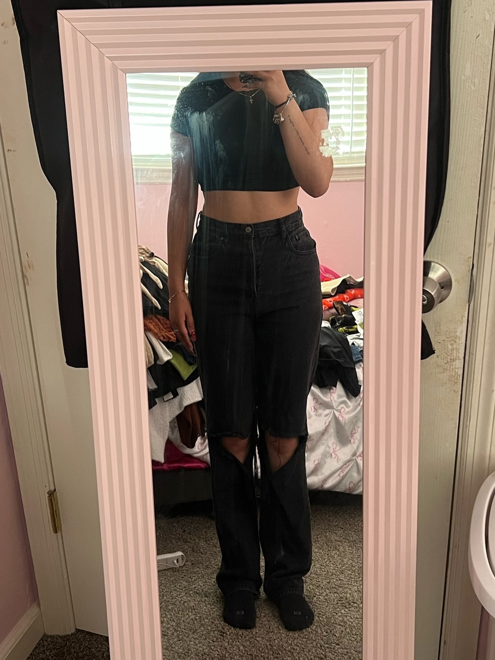 PacSun Women’s Black Dad Jeans
